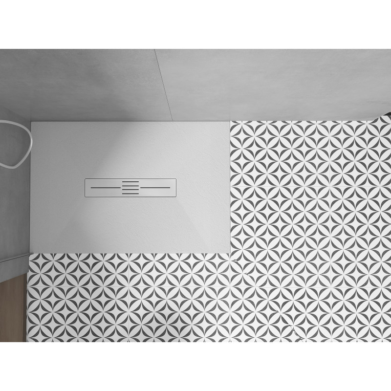 Mexen Toro receveur de douche rectangulaire SMC 120 x 80 cm, blanc - 43108012