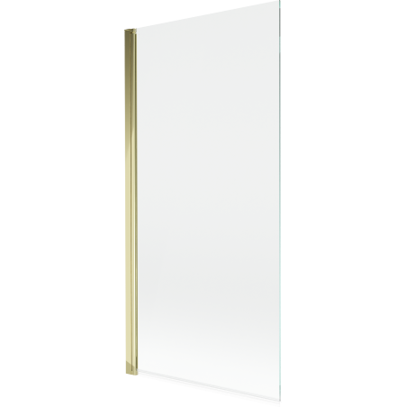 Paroi de douche Mexen Mist 1 volet 90 x 150 cm, transparent, or - 8A9-090-001-50-00