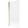 Mexen Mist paroi de baignoire 1 volet 90 x 150 cm, transparent, doré - 8A9-090-001-50-00