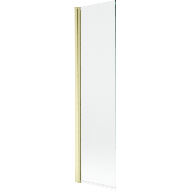 Paroi de Douche Mexen Mist 1-volet 50 x 150 cm, transparent, doré brossé - 8A9-050-001-55-00