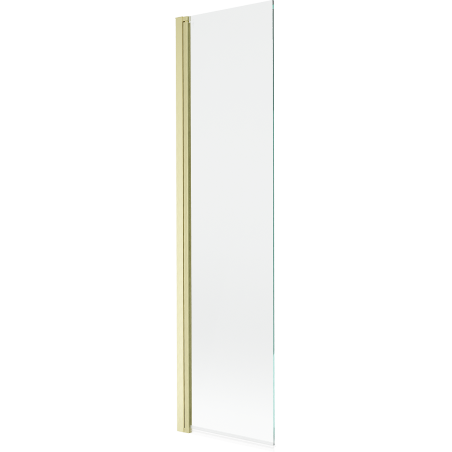 Paroi de Douche Mexen Mist 1-volet 50 x 150 cm, transparent, doré brossé - 8A9-050-001-55-00