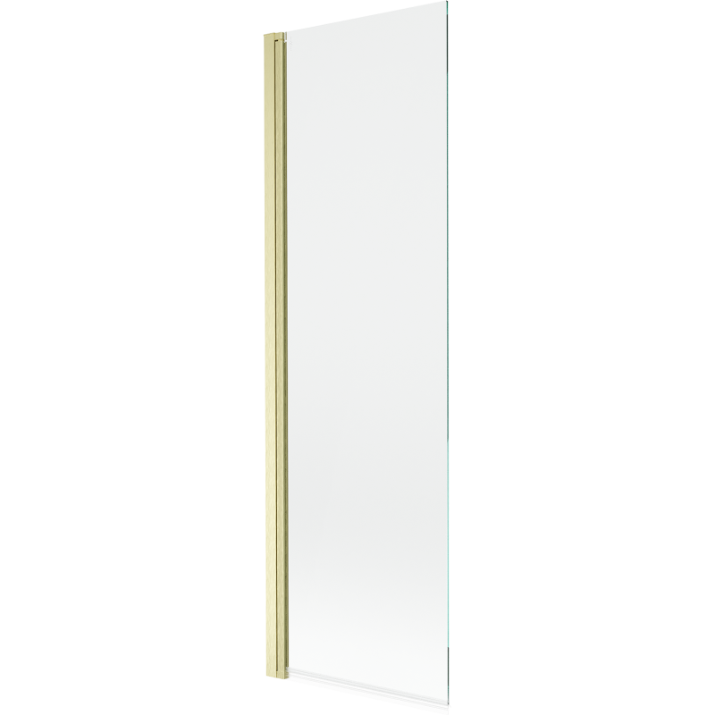 Paroi de baignoire Mexen Mist 1-volet 60 x 150 cm, transparent, or brossé - 8A9-060-001-55-00