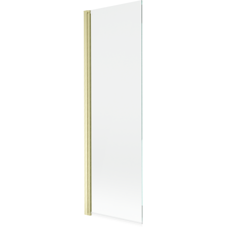 Mexen Mist paroi de douche à 1 volet 60 x 150 cm, transparent, doré brossé - 8A9-060-001-55-00