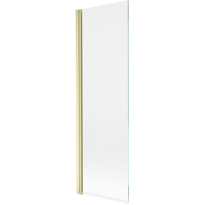 Mexen Mist paroi de douche à 1 battant 70 x 150 cm, transparent, doré brossé - 8A9-070-001-55-00