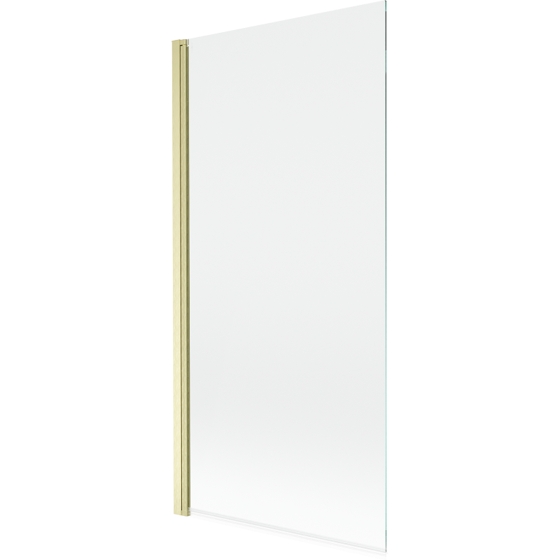 Mexen Mist paroi de douche 1-volet 90 x 150 cm, transparent, or brossé - 8A9-090-001-55-00