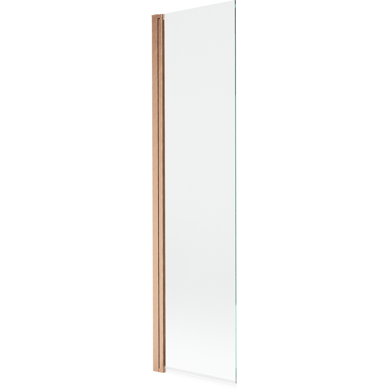 Mexen Mist paroi de douche 1-volet 50 x 150 cm, transparent, cuivre brossé - 8A9-050-001-65-00