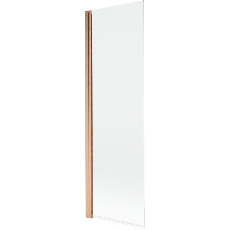 Mexen Mist paroi de douche 1 battant 60 x 150 cm, transparent, cuivre brossé - 8A9-060-001-65-00