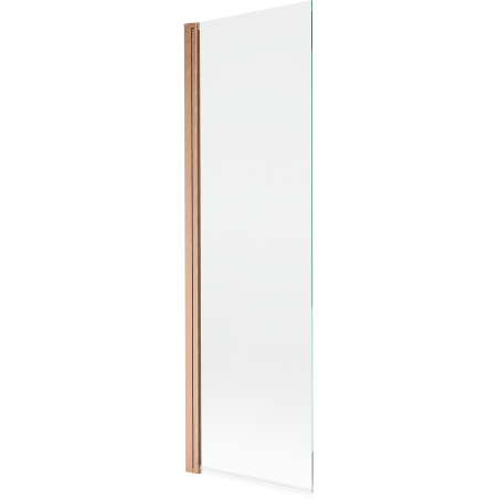 Mexen Mist paroi de douche 1 battant 60 x 150 cm, transparent, cuivre brossé - 8A9-060-001-65-00