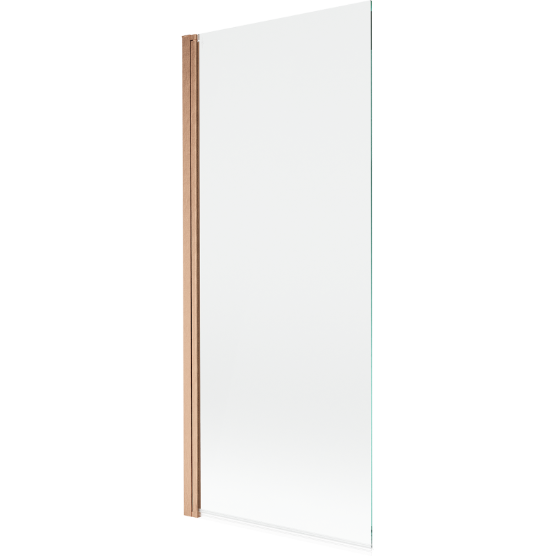 Mexen Mist paroi de douche 1-volet 80 x 150 cm, transparent, cuivre brossé - 8A9-080-001-65-00