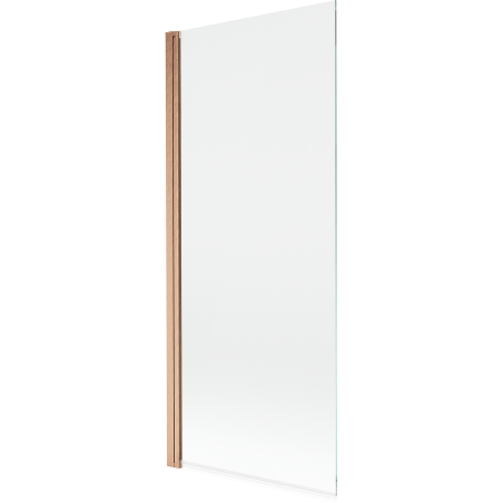 Mexen Mist paroi de douche 1-volet 80 x 150 cm, transparent, cuivre brossé - 8A9-080-001-65-00