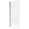 Mexen Mist paroi de douche 1-volet 80 x 150 cm, transparent, cuivre brossé - 8A9-080-001-65-00