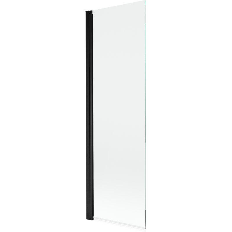 Mexen Mist écran de baignoire 1-volet 60 x 150 cm, transparent, noir - 8A9-060-001-70-00