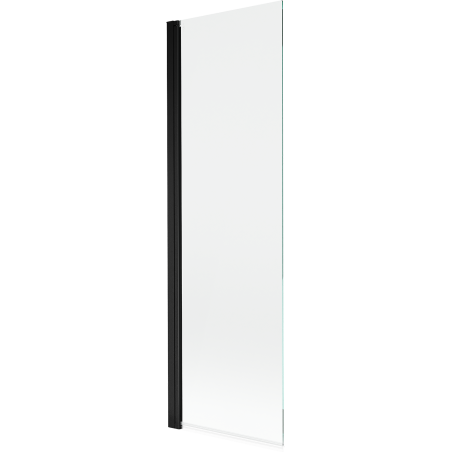 Mexen Mist écran de baignoire 1-volet 60 x 150 cm, transparent, noir - 8A9-060-001-70-00