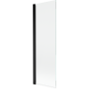 Mexen Mist paroi de douche 1-volet 60 x 150 cm, transparent, noir - 8A9-060-001-70-00