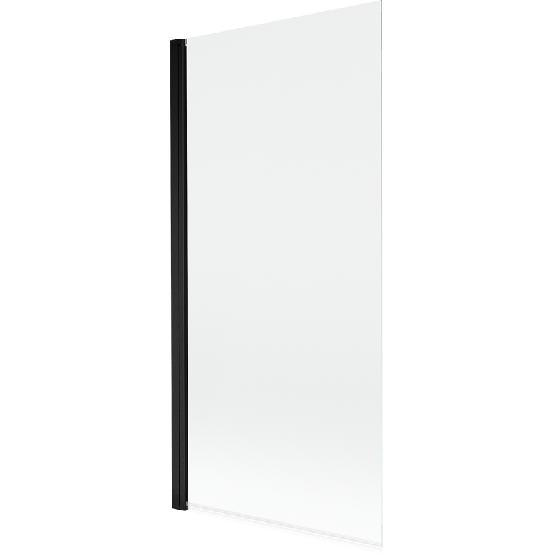 Mexen Mist paroi de baignoire 1 volet 90 x 150 cm, transparent, noir - 8A9-090-001-70-00