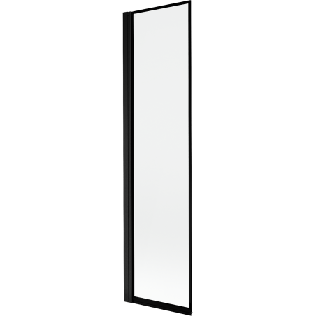 Mexen Mist paroi de douche 1-volet gauche 50 x 150 cm, cadre noir, noir - 8A9-050-001-70-70-L