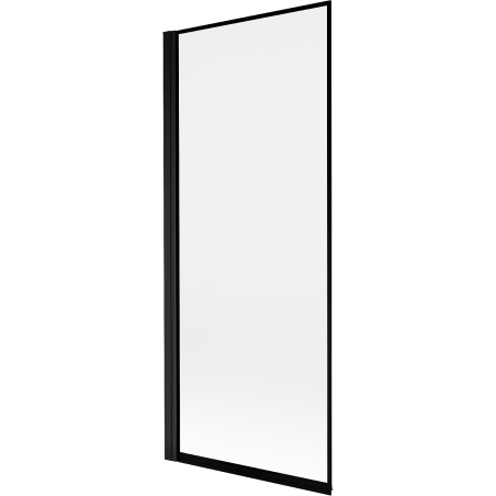 Mexen Mist paroi de douche 1-volet gauche 80 x 150 cm, cadre noir, noir - 8A9-080-001-70-70-L
