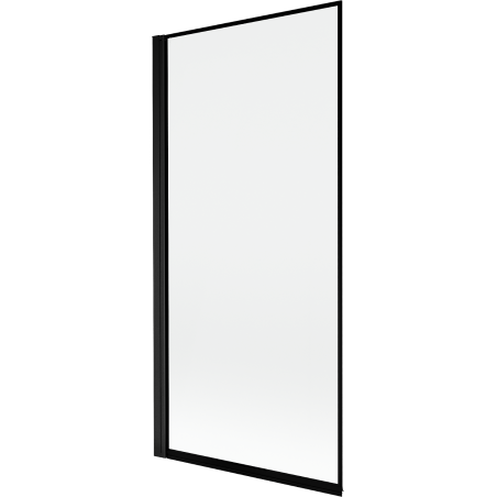 Mexen Mist paroi de douche 1-volet gauche 90 x 150 cm, cadre noir, noir - 8A9-090-001-70-70-L
