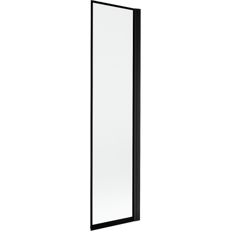 Mexen Mist écran de douche 1-volet droit 50 x 150 cm, cadre noir, noir - 8A9-050-001-70-70-P