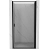 Mexen Mist-B porte de douche pivotante droite 90 cm, cadre noir, noir - 8A2-090-000-70-70-P