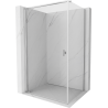Mexen Mist-B cabine de douche pivotante 70 x 100 cm, transparent, chrome - 8A2T-070-100-01-00