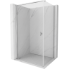 Mexen Mist-B cabine de douche pivotante 85 x 100 cm, transparent, chrome - 8A2T-085-100-01-00