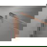 Mexen Mist-F T cabine de douche pliante droite 80 x 100 cm, transparent, cuivre brossé - 8A6T-080-100-65-00-P