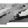 Mexen Lira baignoire autoportante motif 170 x 80 cm, blanc/noir, trop-plein chromé - 52831708075-01