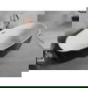 Mexen Lira baignoire autoportante motif 170 x 80 cm, blanc/noir, trop-plein or rose - 52831708075-60
