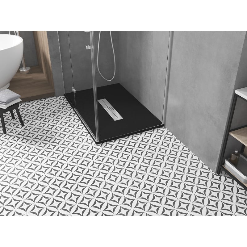 Mexen Toro receveur de douche rectangulaire SMC 130 x 70 cm, noir - 43707013