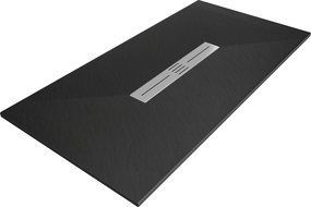 Mexen Toro receveur de douche rectangulaire SMC 150 x 70 cm, Noir - 43707015