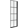 Mexen Mist paravent de douche 1 panneau droit 60 x 150 cm, grille noire, noir - 8A9-060-001-70-77-P