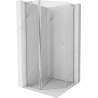 Mexen Mist L cabine de douche pentagonale pivotante 80 x 80 cm, transparent, chrome - 8A8L-080-080-01-00