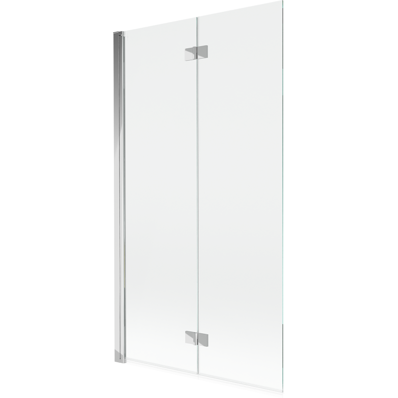 Mexen Mist paroi de baignoire à 2 volets gauche 100 x 150 cm, transparent, chrome - 8A9-100-002-01-00-L