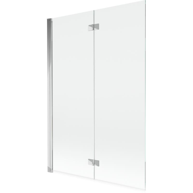Mexen Mist paroi de baignoire à 2 volets gauche 120 x 150 cm, transparent, chrome - 8A9-120-002-01-00-L