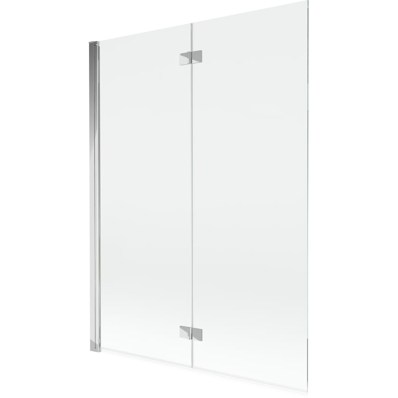Mexen Mist pare-douche pliant à 2 volets gauche 130 x 150 cm, transparent, chromé - 8A9-130-002-01-00-L