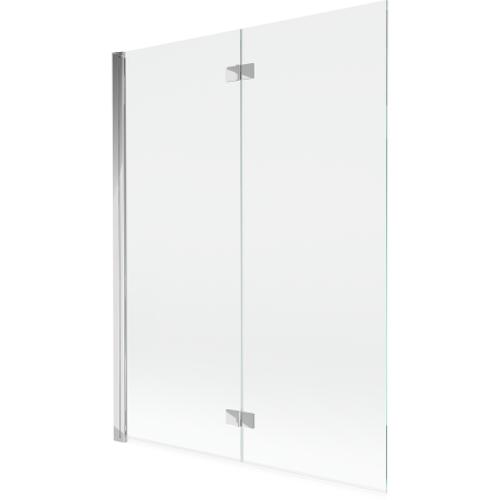 Mexen Mist paravent de baignoire à 2 volets gauche 130 x 150 cm, transparent, chrome - 8A9-130-002-01-00-L