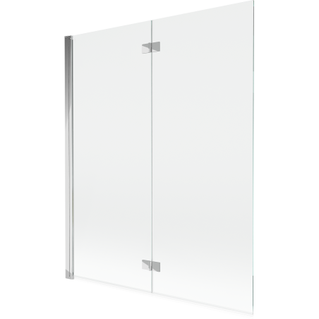 Paroi de douche Mexen Mist 2 volets gauche 140 x 150 cm, transparent, chrome - 8A9-140-002-01-00-L