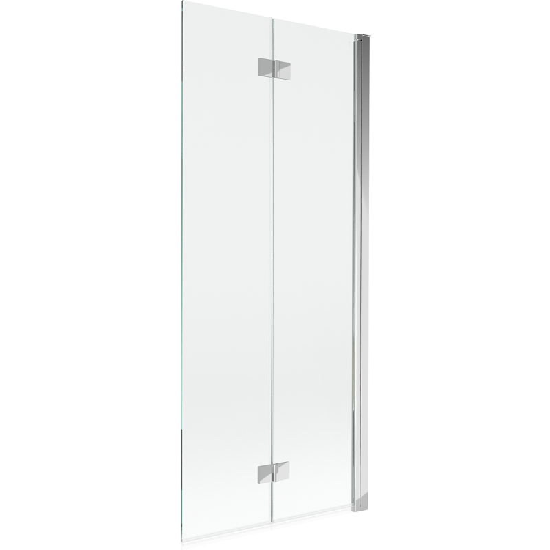 Mexen Mist paroi de douche à 2 vantaux droite 80 x 150 cm, transparent, chrome - 8A9-080-002-01-00-P