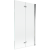 Mexen Mist paroi de douche 2 volets droite 100 x 150 cm, transparent, chrome - 8A9-100-002-01-00-P