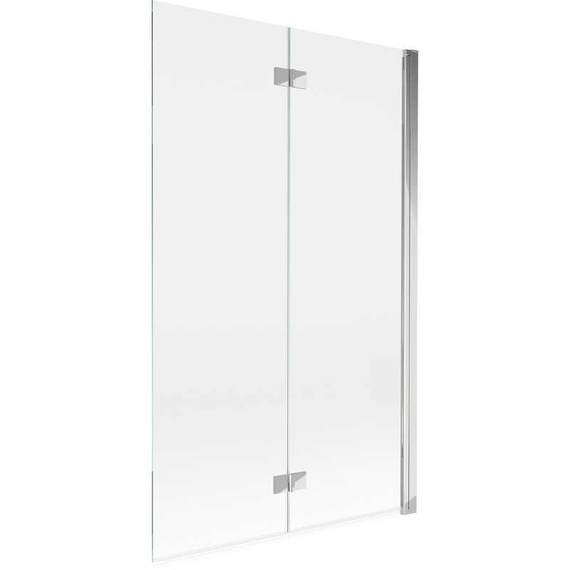 Paroi de douche Mexen Mist, 2 volets, droit 110 x 150 cm, transparent, chromé - 8A9-110-002-01-00-P