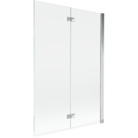 Mexen Mist pare-douche à 2 volets droit 120 x 150 cm, transparent, chromé - 8A9-120-002-01-00-P