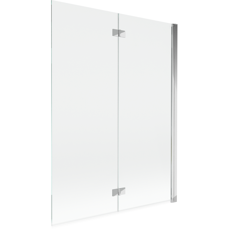 Mexen Mist paroi de douche 2 volets droite 130 x 150 cm, transparent, chrome - 8A9-130-002-01-00-P