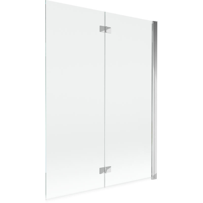 Mexen Mist paroi de douche à 2 volets à droite 130 x 150 cm, transparent, chrome - 8A9-130-002-01-00-P