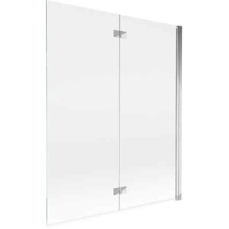 Paroi de douche Mexen Mist 2 volets droite 140 x 150 cm, transparent, chrome - 8A9-140-002-01-00-P