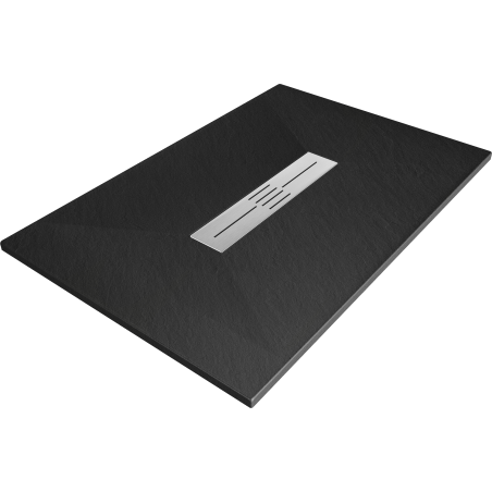 Receveur rectangulaire Mexen Toro SMC 120 x 80 cm, noir - 43708012