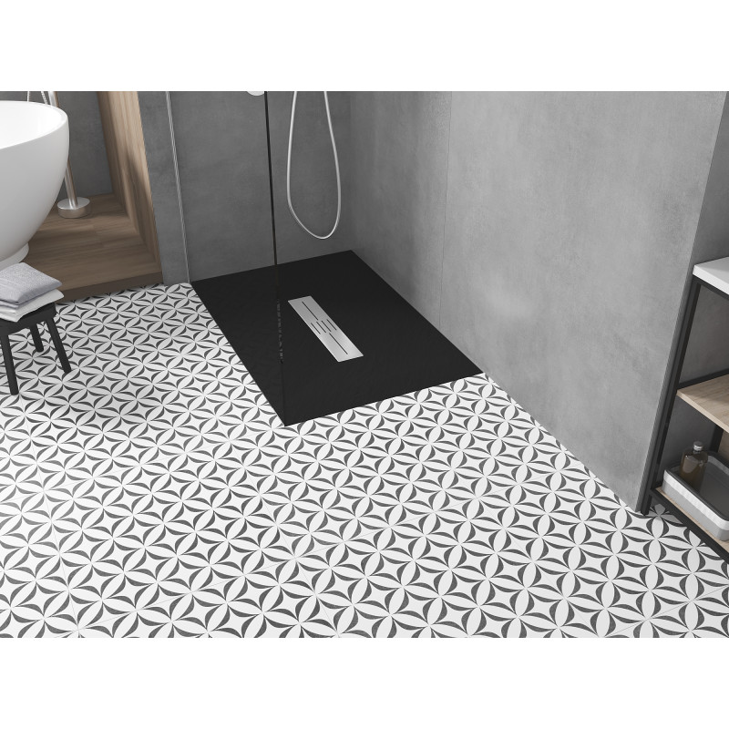 Mexen Toro receveur de douche rectangulaire SMC 120 x 80 cm, noir - 43708012