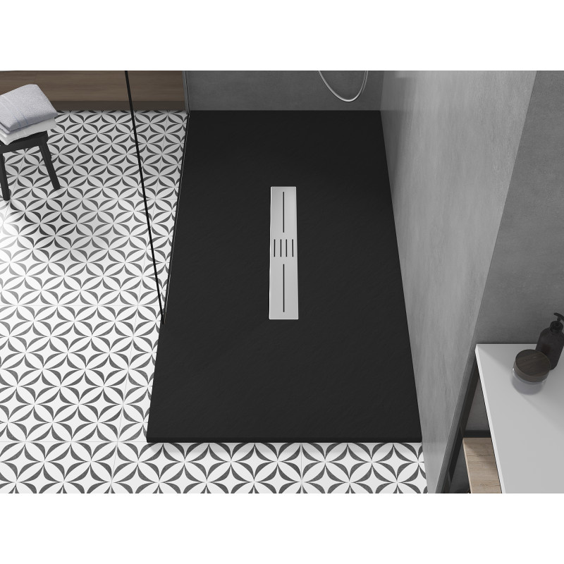 Mexen Toro receveur rectangulaire SMC 160 x 80 cm, noir - 43708016