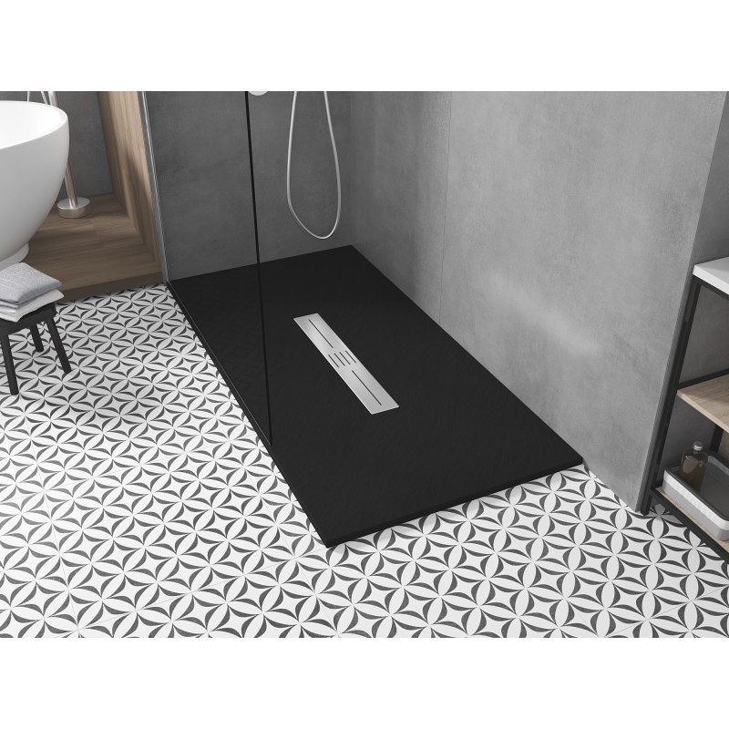 Mexen Toro receveur de douche rectangulaire SMC 180 x 80 cm, noir - 43708018