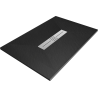 Mexen Toro receveur de douche rectangulaire SMC 120 x 90 cm, Noir - 43709012